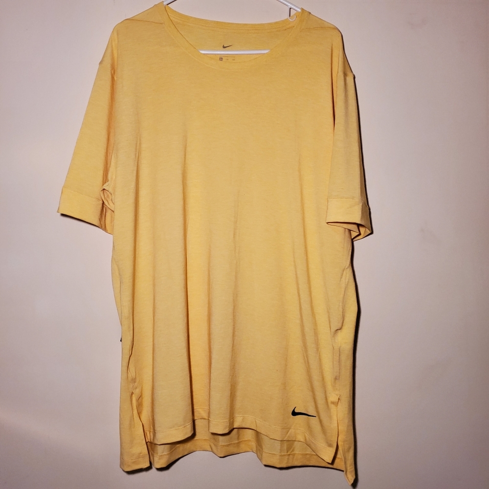 Nike Dri-Fit Tee Yellow/Black Size XXL NWT